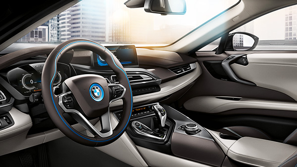design intérieur BMW i8