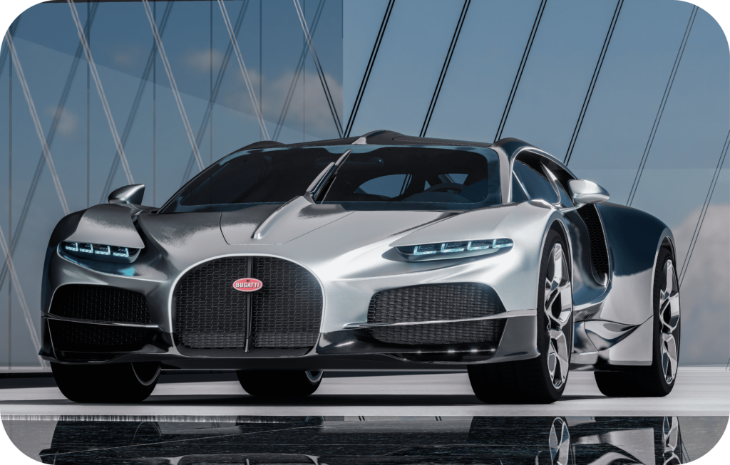 Bugatti Tourbillon puissante